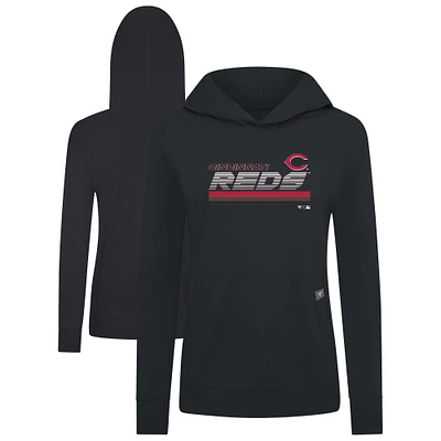 Women's Levelwear Cincinnati Reds Relay Breaker Pullover Hoodie