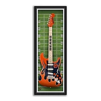 Chicago Bears 14" x 37" Framed Electric Guitar Print
