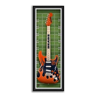 Chicago Bears 14" x 37" Framed Electric Guitar Print