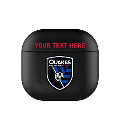 Keyscaper San Jose Earthquakes Personalized Insignia AirPods 4th Generation Case Cover