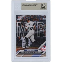 Aaron Judge New York Yankees 2024 Topps Now 2024 AL Most Valuable Player Award Winner #OS-5 BGS Authenticated 9.5 Card