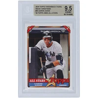 Aaron Judge New York Yankees 2024 Topps Throwback Thursday 90 Topps Ames All- Stars Photo Variation #95 BGS Authenticated 9.5 Card