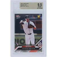 Colt Keith Detroit Tigers 2024 Topps Now 2024 Rookie Cup Team #RC3 BGS Authenticated 9.5 Rookie Card