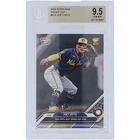 Joey Ortiz Milwaukee Brewers 2024 Topps Now 2024 Rookie Cup Team #RC4 BGS Authenticated 9.5 Card