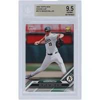 Mason Miller Oakland Athletics 2024 Topps Now 2024 Rookie Cup Team #RC12 BGS Authenticated 9.5 Card