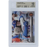 Brett Baty New York Mets 2022 Topps Now Slugs Two-Run Homer In 1st Career At-Bat #729 BGS Authenticated 10 Rookie Card - 9.5,10,10,10 Subgrades