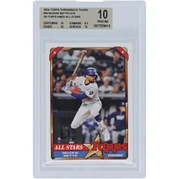Mookie Betts Los Angeles Dodgers 2024 Topps TBT 90 Topps Ames All-Stars #96 BGS Authenticated 10 Card - 10,9.5,10,10 Subgrades
