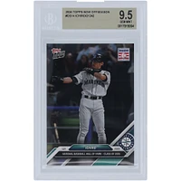 Ichiro Suzuki Seattle Mariners 2024 Topps Now National Baseball Hall Of Fame - Class Of 2025 #OS-14 BGS Authenticated 9.5 Card