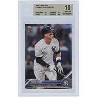 Aaron Judge New York Yankees 2023 Topps Now 1st Career 3-HR Game, 34th In Yankees History #754 BGS Authenticated 10 Card - 10,10,10,9.5 Subgrades