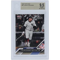 Aaron Judge New York Yankees 2024 Topps Now 1st HR Of 2024 Postseason Seals 2-0 ALCS Lead #837 BGS Authenticated 9.5 Card