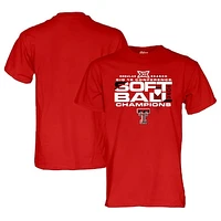 Unisex Blue 84 Red Texas Tech Raiders 2025 Big 12 Softball Regular Season Champions T-Shirt