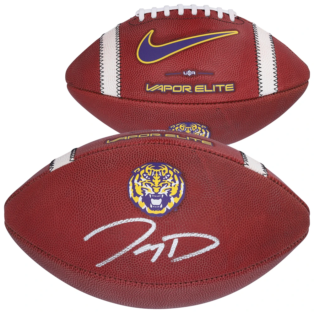 Jayden Daniels LSU Tigers Autographed Nike Elite Football