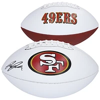 Ricky Pearsall San Francisco 49ers Autographed Franklin White Panel Football