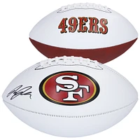 Ricky Pearsall San Francisco 49ers Autographed Franklin White Panel Football