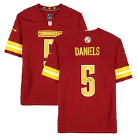 Jayden Daniels Washington Commanders Autographed Burgundy Nike Game Jersey
