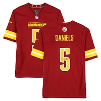 Jayden Daniels Washington Commanders Autographed Burgundy Nike Game Jersey