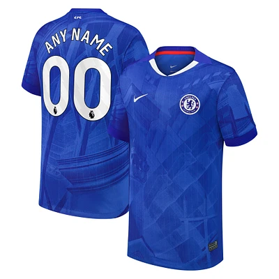Youth Nike  Blue Chelsea 2025/26 Home Replica Custom Jersey