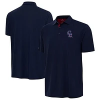 Men's Antigua Navy Colorado Rockies Era Stars and Stripes Team Logo Polo