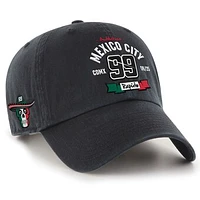 Men's '47 Black Daniel Suarez NASCAR Mexico City Race Clean Up Adjustable Hat