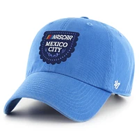 Men's '47 Blue NASCAR Mexico City Race Clean Up Adjustable Hat