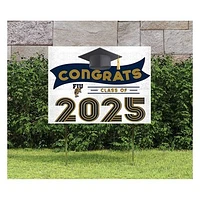 FIU Panthers Class of 2025 18" x 24" Yard Sign with Stakes