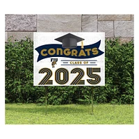 FIU Panthers Class of 2025 18" x 24" Yard Sign with Stakes