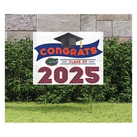 Florida Gators Class of 2025 18" x 24" Yard Sign with Stakes