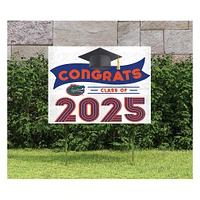 Florida Gators Class of 2025 18" x 24" Yard Sign with Stakes