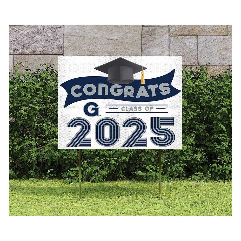 Georgetown Hoyas Class of 2025 18" x 24" Yard Sign with Stakes