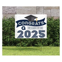 Georgetown Hoyas Class of 2025 18" x 24" Yard Sign with Stakes