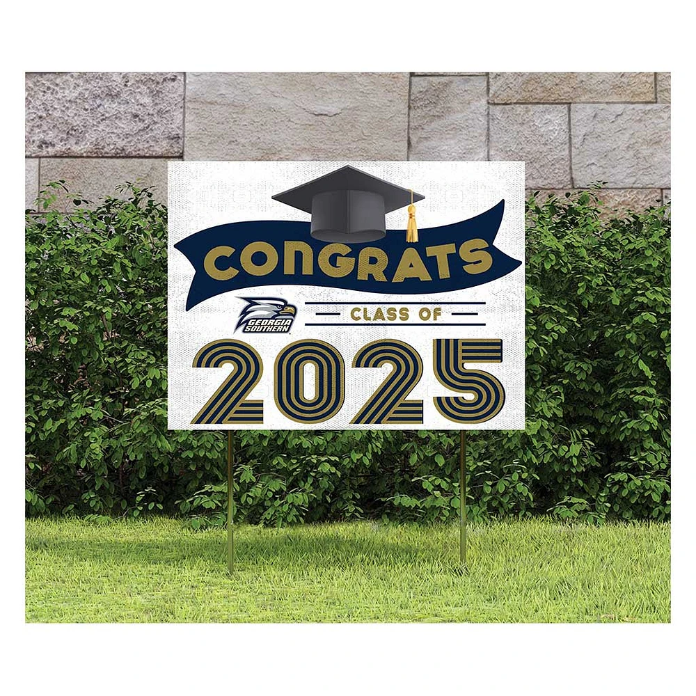 Georgia Southern Eagles Class of 2025 18" x 24" Yard Sign with Stakes