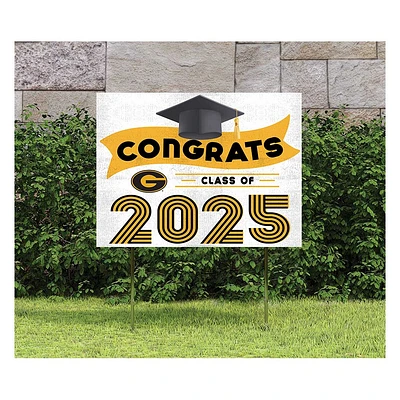 Grambling Tigers Class of 2025 18" x 24" Yard Sign with Stakes