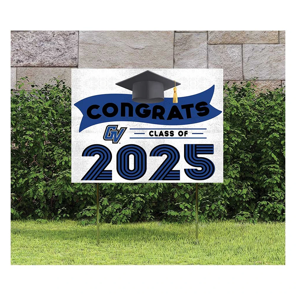 Grand Valley State Lakers Class of 2025 18" x 24" Yard Sign with Stakes