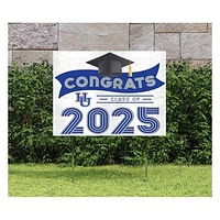 Hampton Pirates Class of 2025 18" x 24" Yard Sign with Stakes