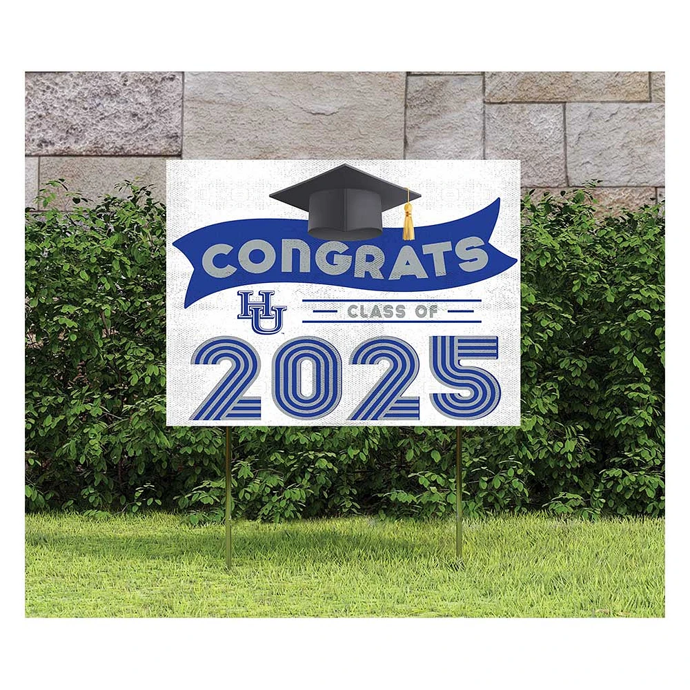 Hampton Pirates Class of 2025 18" x 24" Yard Sign with Stakes