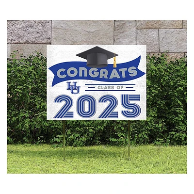 Hampton Pirates Class of 2025 18" x 24" Yard Sign with Stakes