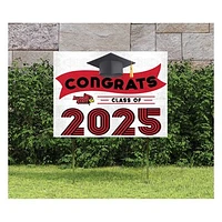 Illinois State Redbirds Class of 2025 18" x 24" Yard Sign with Stakes