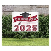 Indianapolis Greyhounds Class of 2025 18" x 24" Yard Sign with Stakes