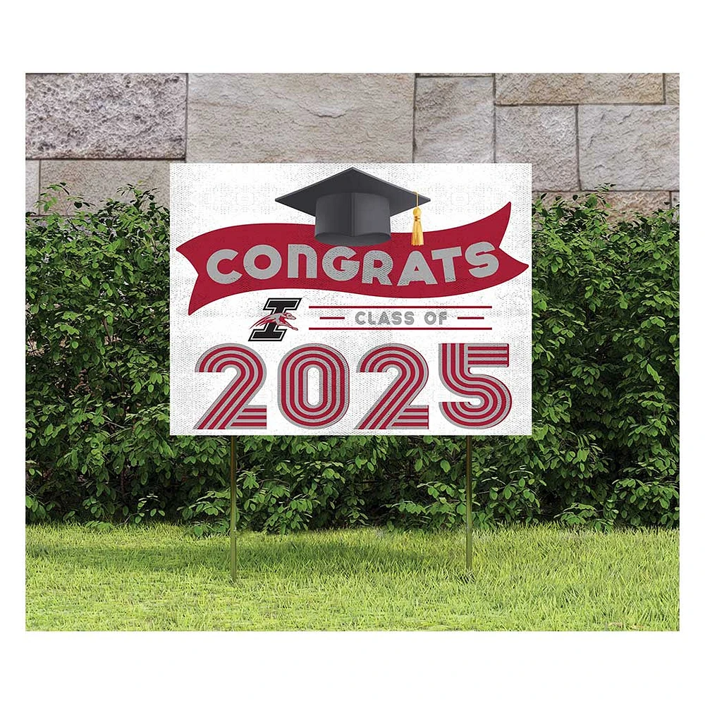 Indianapolis Greyhounds Class of 2025 18" x 24" Yard Sign with Stakes