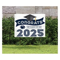 Penn State Nittany Lions Class of 2025 18" x 24" Yard Sign with Stakes