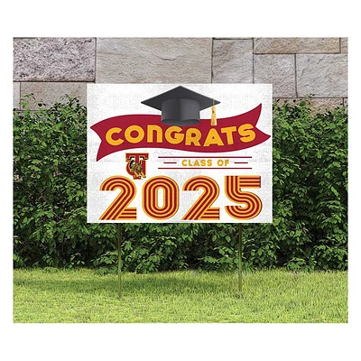 Tuskegee Golden Tigers Class of 2025 18" x 24" Yard Sign with Stakes
