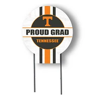 Tennessee Volunteers Proud Grad 20" x 20" Circle Yard Sign with Stakes