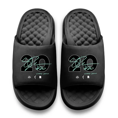 Youth ISlide Sabrina Ionescu New York Liberty Round 21 Motive Slide Sandals