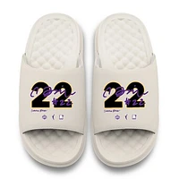 Youth ISlide Cameron Brink Cream Los Angeles Sparks Round 21 Motive Slide Sandals