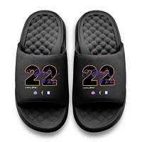 Youth ISlide Cameron Brink Black Los Angeles Sparks Round 21 Motive Slide Sandals