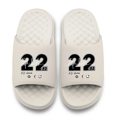 Unisex ISlide A'ja Wilson Las Vegas Aces Round 21 Motive Slide Sandals