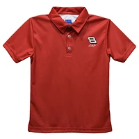 Youth Vive La Fete  Red Dale Earnhardt Jr. Solid Polo