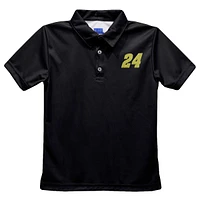 Youth Vive La Fete  Black William Byron Solid Polo