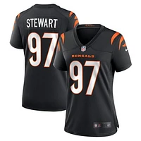 Women's Nike Shemar Stewart  Black Cincinnati Bengals Team Game Jersey