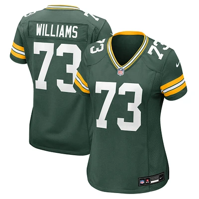 Women's Nike John Williams  Green Bay Packers Team Game Jersey